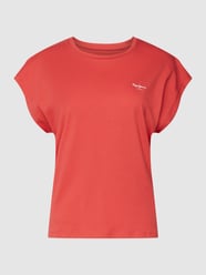 T-Shirt aus Baumwolle Modell 'BLOOM' von Pepe Jeans Rot - 27