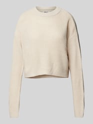 Regular fit gebreide pullover met extra brede schouders, model 'MALAVI' van Only - 8