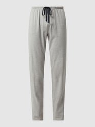 Spodnie od piżamy z dodatkiem streczu  od Huber Bodywear - 47