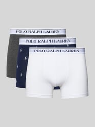 Skinny Fit Boxershorts aus Baumwoll-Mix im 3er-Pack von Polo Ralph Lauren Underwear - 25