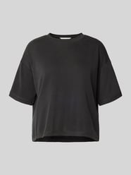 T-Shirt mit überschnittenen Schultern Modell 'Juniper' von MSCH Copenhagen Schwarz - 4