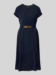 Knielanges Kleid mit Taillengürtel von Lauren Ralph Lauren - 4