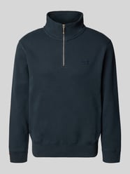 Sweatshirt mit Reißverschluss und Label-Stitching von Superdry - 35