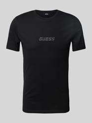 T-Shirt mit Label-Print von GUESS Activewear - 44