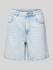 Szorty jeansowe z wpuszczanymi kieszeniami od REVIEW - 47