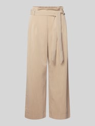Regular Fit Bundfaltenhose aus Viskose-Mix Modell 'MARSA' von ONLY Beige - 28