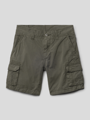 Korte cargobroek met labelpatch, model 'Carli Beach' van ONeill Groen - 25