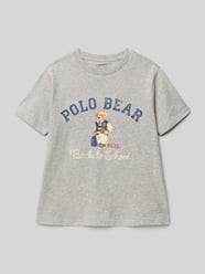 T-Shirt mit Label-Print und Rundhalsausschnitt von Polo Ralph Lauren Teens - 22