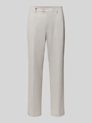 Hose mit Label-Detail Modell 'Orlando' von CG – CLUB of GENTS Beige - 14