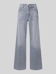 Wide leg jeans in 5-pocketmodel van Milano Italy - 4