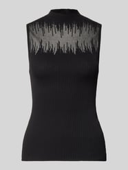Slim Fit Top mit Mock Neck Modell 'Sieffy' von HUGO - 6