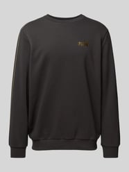 Sweatshirt mit Label-Print von PUMA PERFORMANCE Schwarz - 34