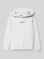 Hoodie mit Label-Stitching und Känguru-Tasche von Jack & Jones - 37