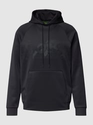 Hoodie mit Label-Detail Modell 'Soody' von BOSS Green Schwarz - 28