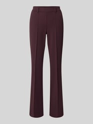 Regular Fit Hose mit elastischem Bund Modell 'FRANCOISE' von CAMBIO Bordeaux - 32