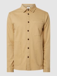 Regular fit vrijetijdsoverhemd met stretch van Anerkjendt Beige - 24