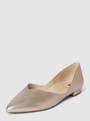 Ballerinas in schimmernder Optik von Högl Gelb - 12