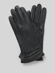 Handschuhe aus echtem Leder mit Raffungen von Roeckl - 2