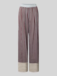 Hose im Allover-Look mit elastischem Bund von Jake*s Casual - 33