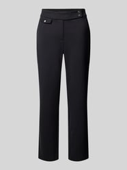 Spodnie materiałowe o kroju slim fit z mieszanki wiskozy model ‘ZINLEAH’ od Lauren Ralph Lauren - 13