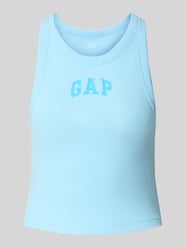 Tanktop met labelprint van GAP - 5