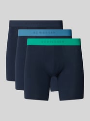 Bokserki krój slim fit z mieszanka bawełny w zestaw 3 szt. od SCHIESSER - 7