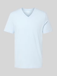 T-shirt o kroju regular fit z czystej bawełny od s.Oliver RED LABEL - 7