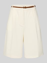 Bermudas mit Eingrifftaschen und Gürtel von Christian Berg Woman - 5