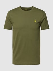 T-Shirt mit Label-Stitching von Polo Ralph Lauren Grün - 9