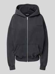 Oversized Sweatjacke mit Kapuze von Pegador - 7