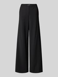 Straight fit stoffen broek van wolmix met stretch en elegante persplooi van Marc O'Polo - 39