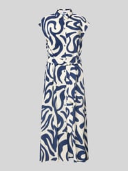 Hemdblusenkleid mit Kappärmeln Modell 'APPLE' von Mango - 1