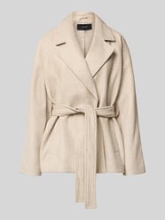 Relaxed Fit Jacke mit Reverskragen Modell 'VMFORTUNEAYA' von Vero Moda Beige - 29