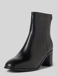 Lederstiefeletten mit Blockabsatz Modell 'CASSIE' von Lauren Ralph Lauren Schwarz - 47