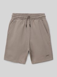 Sweatshorts met elastische band, model 'PALSY' van CARS JEANS - 10