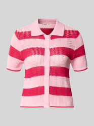 Strickjacke mit Polokragen und 1/2-Arm Modell 'BABILON' von MANGO - 28