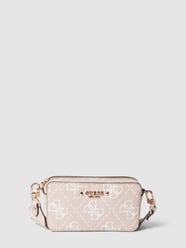 Camera Bag mit Allover-Logo Modell 'REA' von Guess Rosa - 17