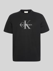 Relaxed Fit T-Shirt aus reiner Baumwolle mit Logo-Print von Calvin Klein Jeans - 44