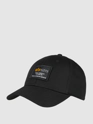 Cap aus Baumwolle von Alpha Industries Schwarz - 16