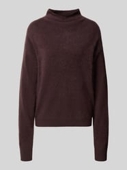Sweter z mieszanki wełny i kaszmiru z golfem typu mock neck od BOSS - 2