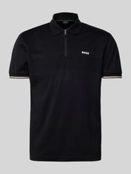 Poloshirt mit Label-Detail Modell 'Philix' von BOSS Green - 37