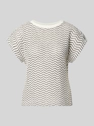 Regular Fit T-Shirt in Strick-Optik von COMMA - 48
