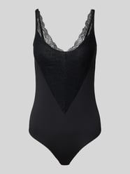 Wäsche-Body mit Spitzeneinsatz Modell 'OLIVIA' von Pieces - 22