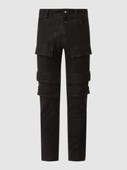 Cargohose aus Leder Modell 'Morten Tahari' von YOUNG POETS SOCIETY Schwarz - 43