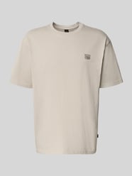 T-shirt z czystej bawełny o kroju regular fit model 'TE-BRUTALISM' od BOSS Orange - 32