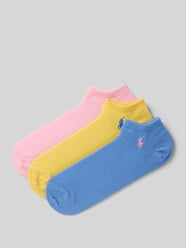 Sneakersocken mit Label-Stitching im 3er-Pack von Polo Ralph Lauren Underwear - 3