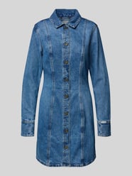 Sukienka jeansowa z listwą guzikową od Guess Jeans - 14