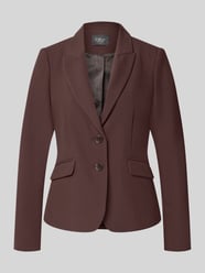 Slim Fit Kurzblazer mit Viskose-Anteil von s.Oliver BLACK LABEL - 32