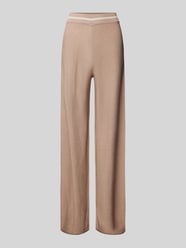 Stoffen broek met elastische band van LIU JO SPORT Beige - 3