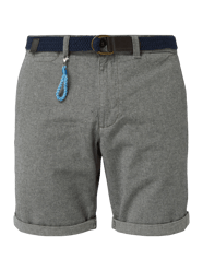 Szorty chinosy o kroju regular fit z paskiem od MCNEAL - 45